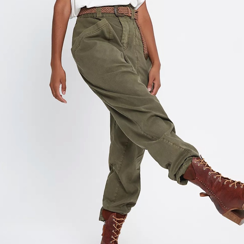 🆕 Free People Ready to Run Cinch Waist Pant